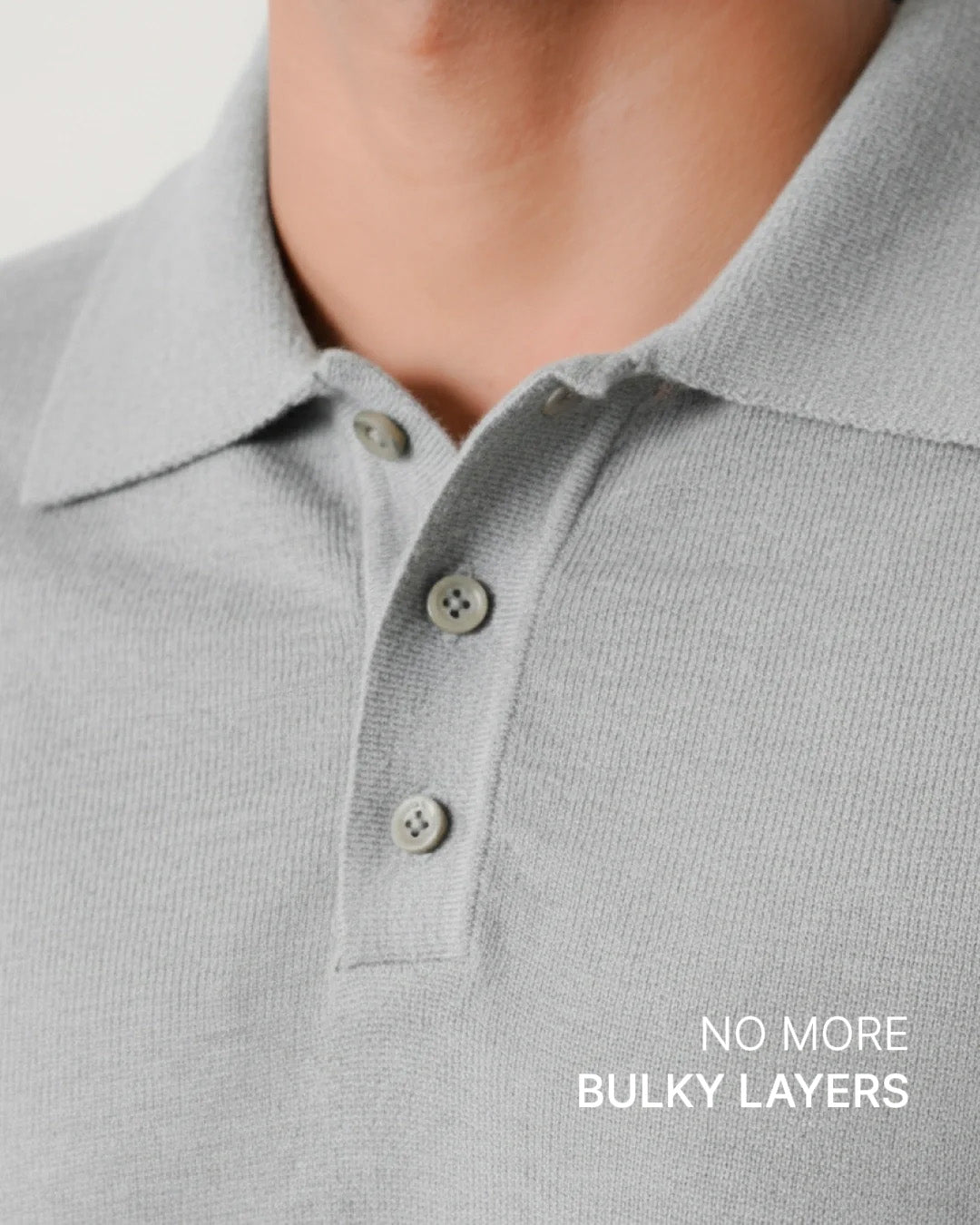 Autumn Pullover Shirt - Full Sleeves - Grey