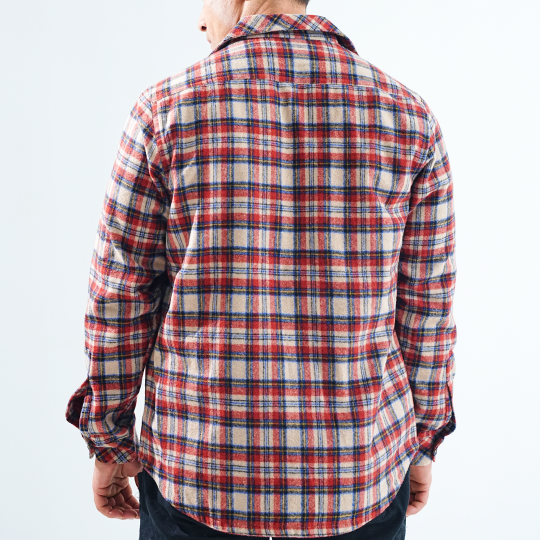 Shirt X Jacket- Rust Orange