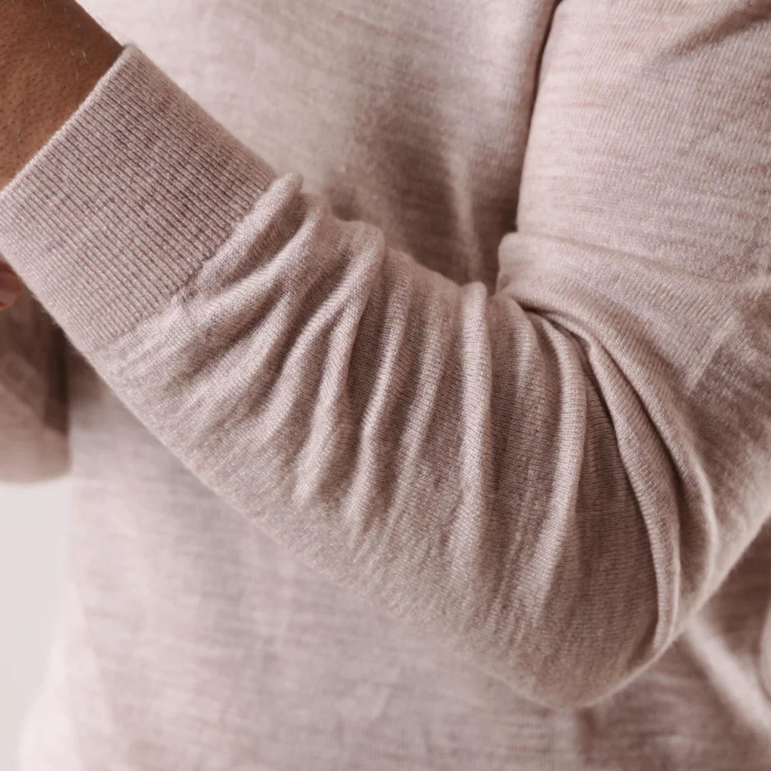 Autumn Pullover Shirt - Full Sleeves - Dusty Rose