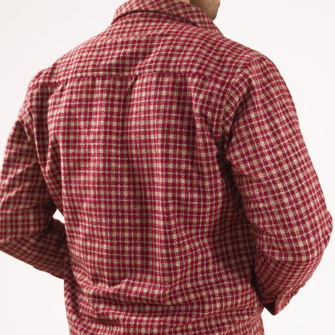Shirt X Jacket- Red