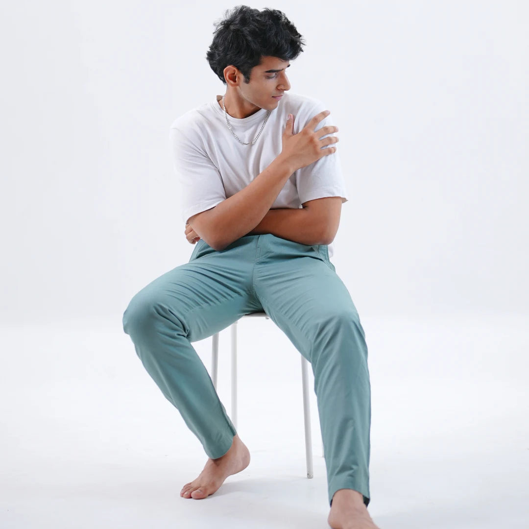 Turquoise Pants