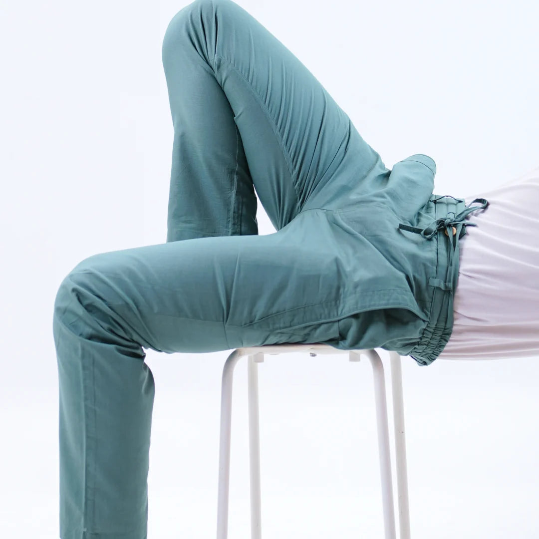 Turquoise Pants