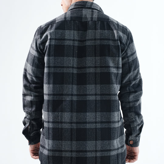 Shirt X Jacket- Black