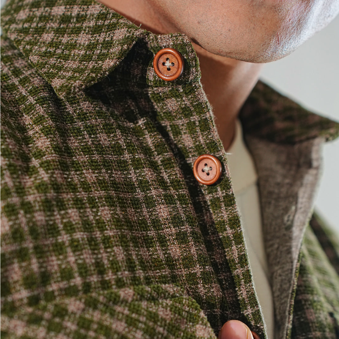 Shirt X Jacket- Forest Green