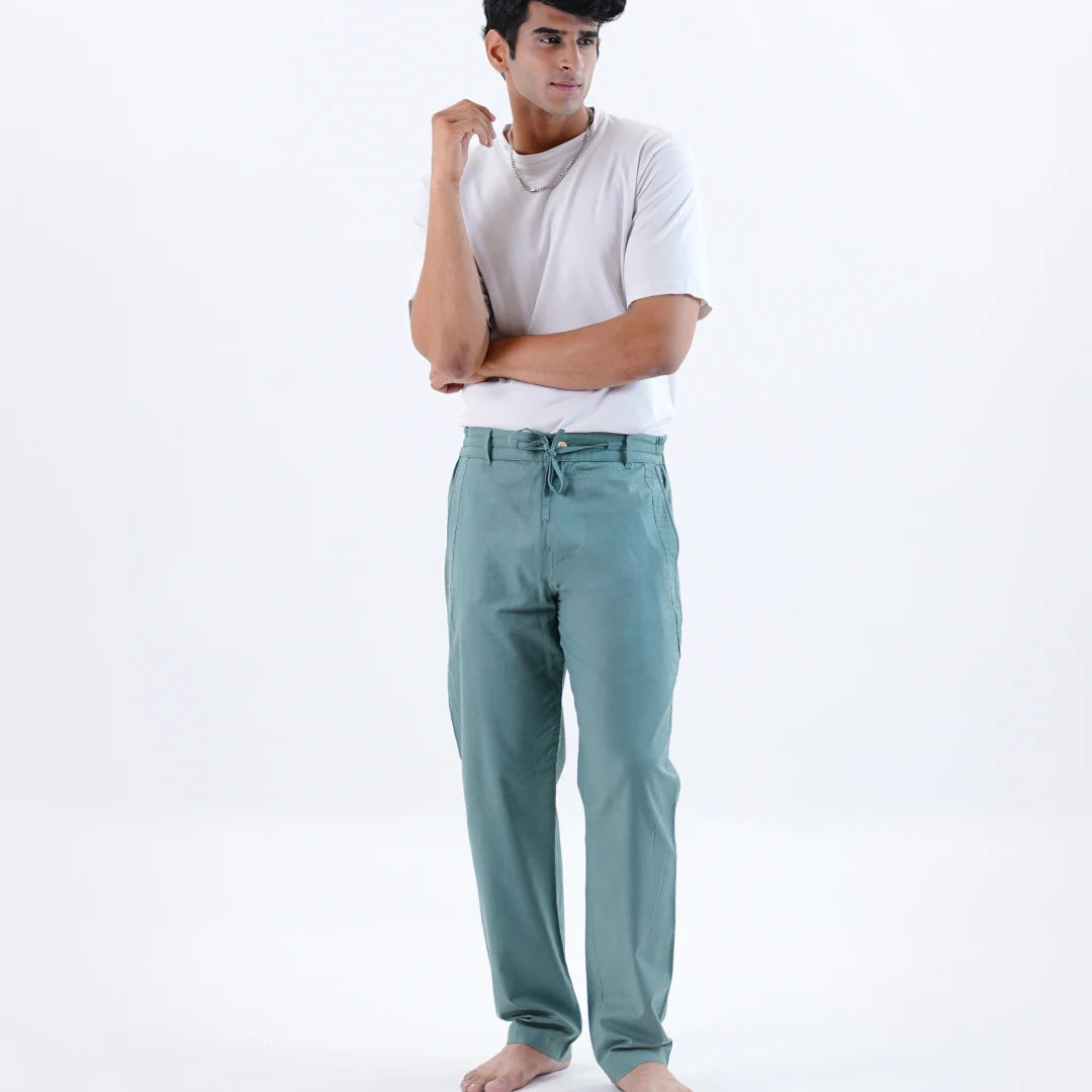 Turquoise Pants