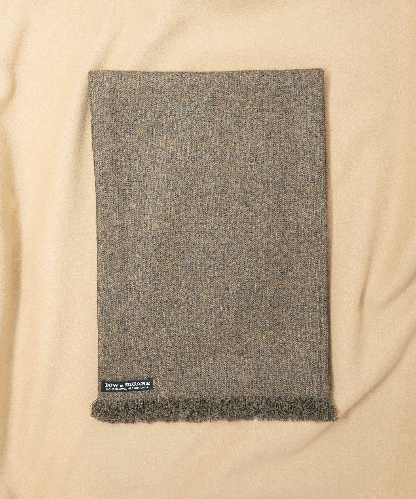 Sepia Barleycorn Tweed Scarf