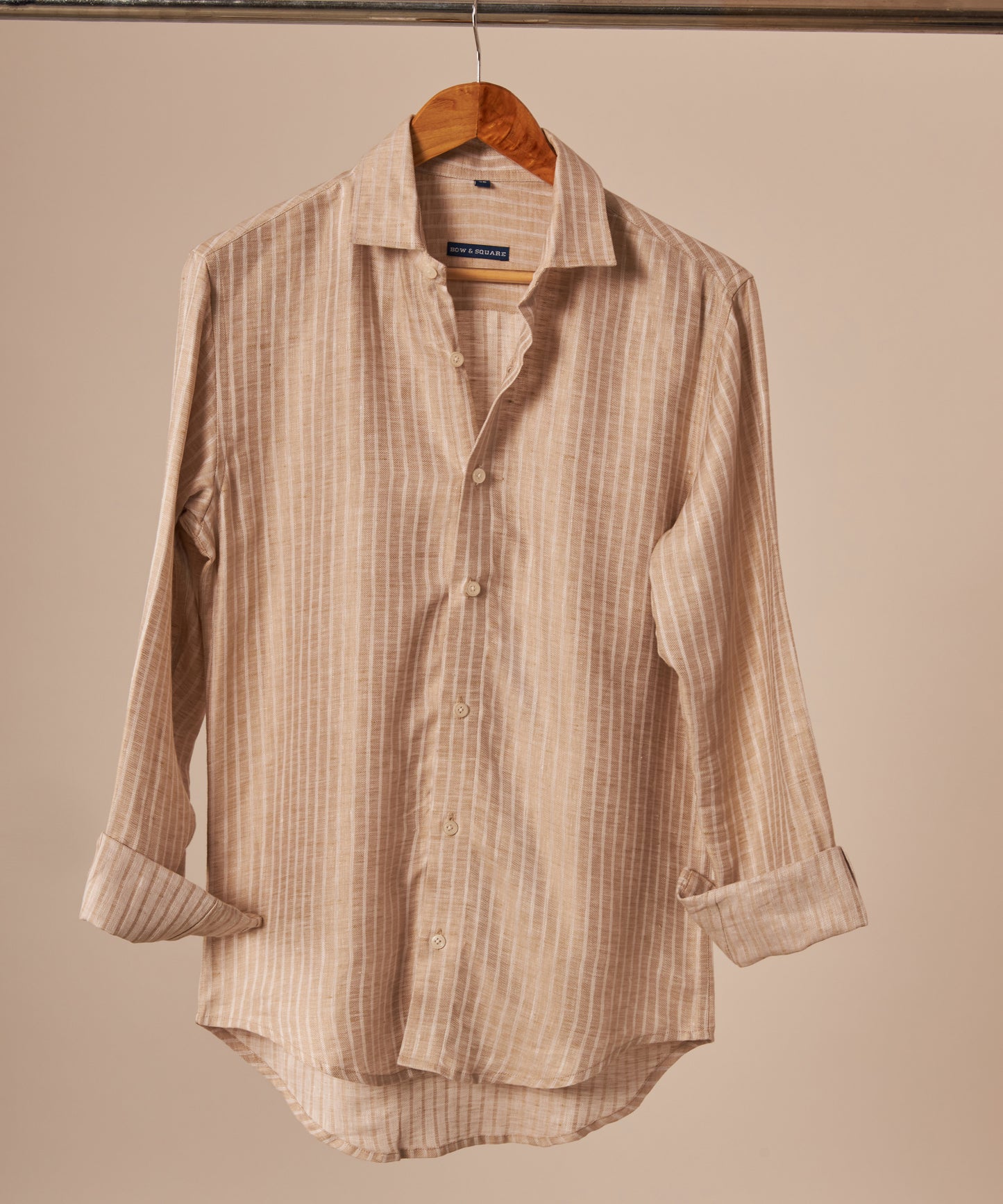 Mocha Linen Shirt