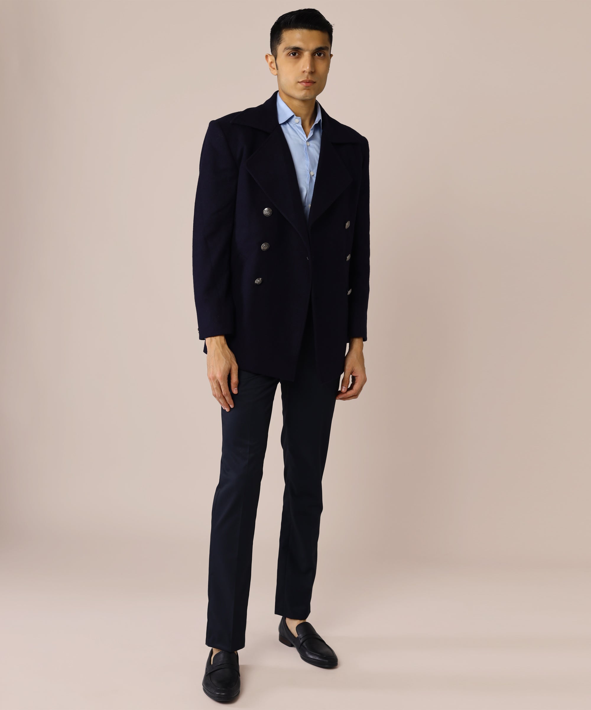 Pea Coat Bow & Square
