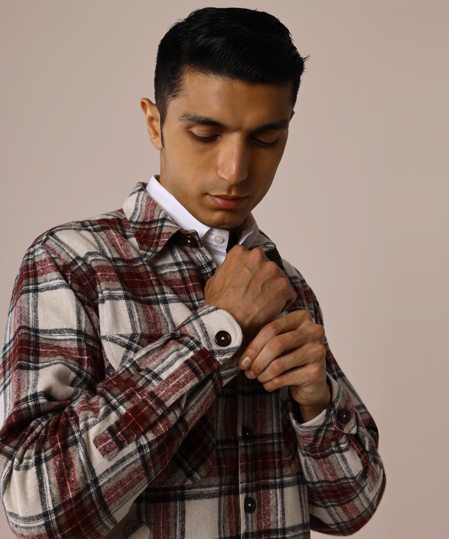 Rufous Tweed Overshirt