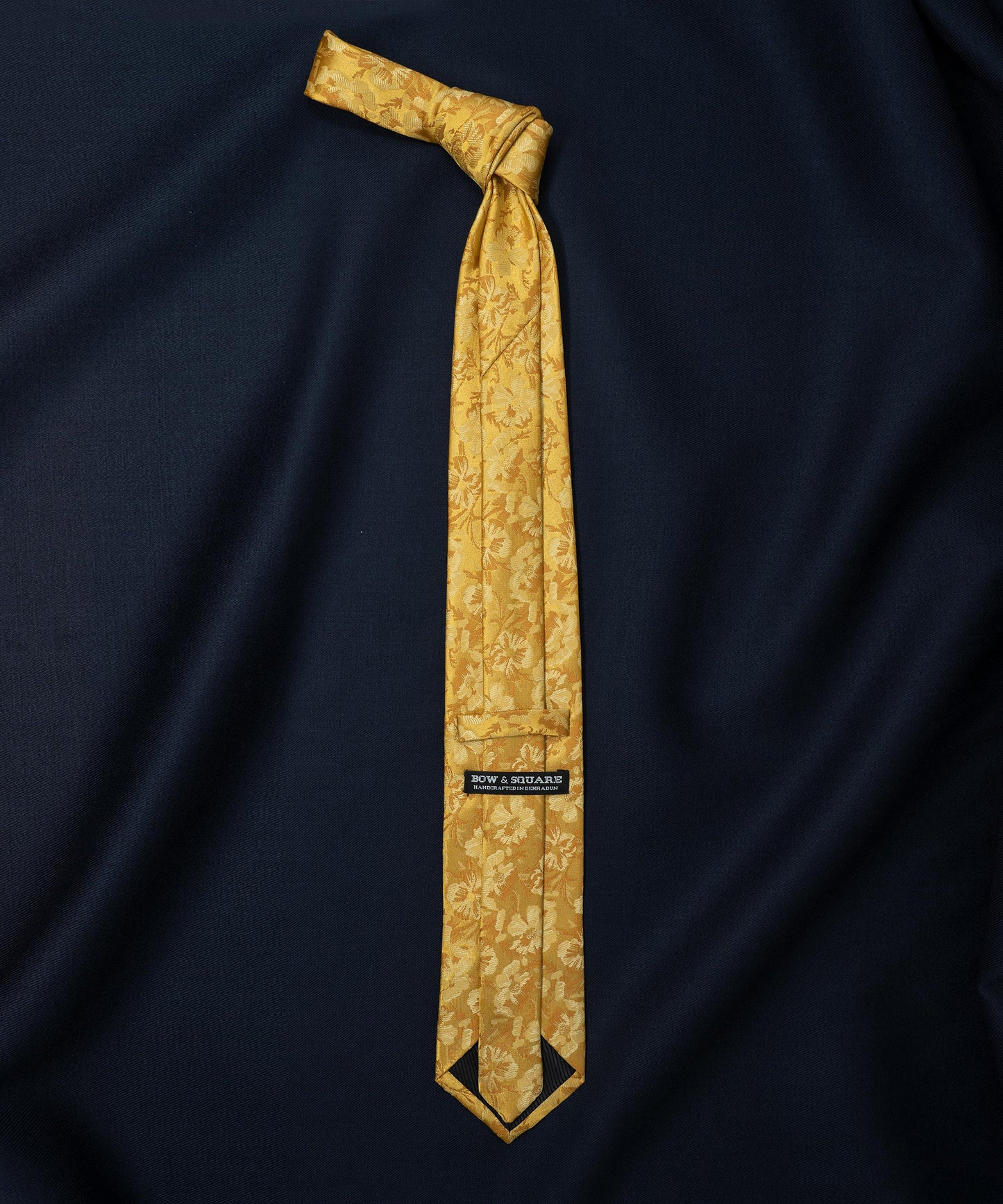 Sun & Sand Yellow Floral Necktie