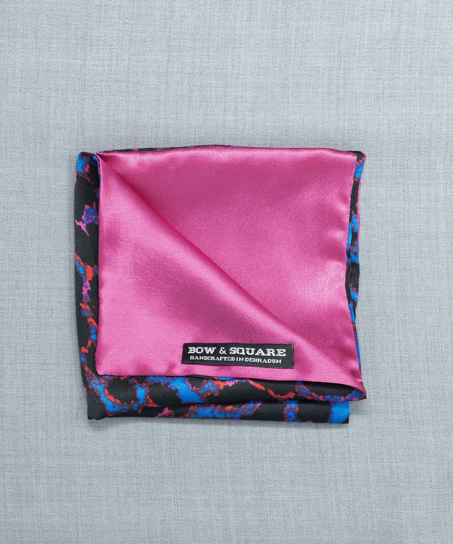 Sun & Sand Blue Pocket Square