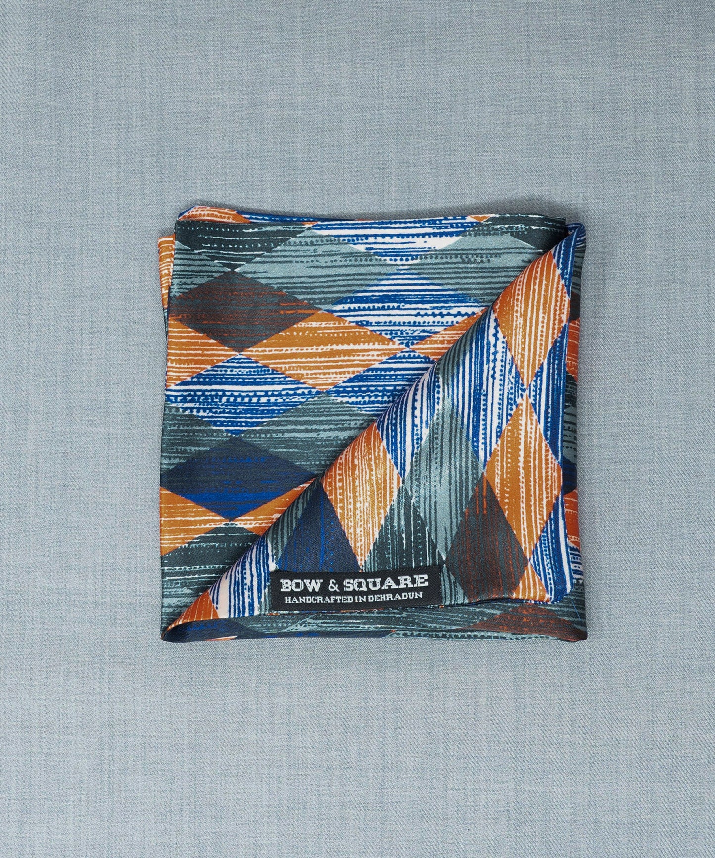 Sun & Sand Orange Pocket Square