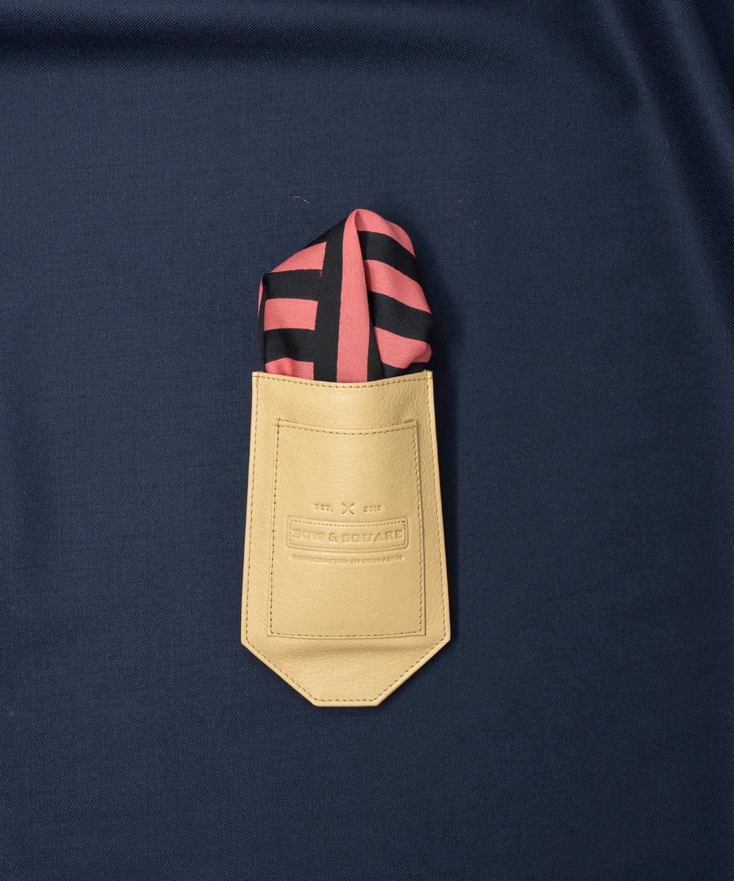 After 8 Pink Pocket Square