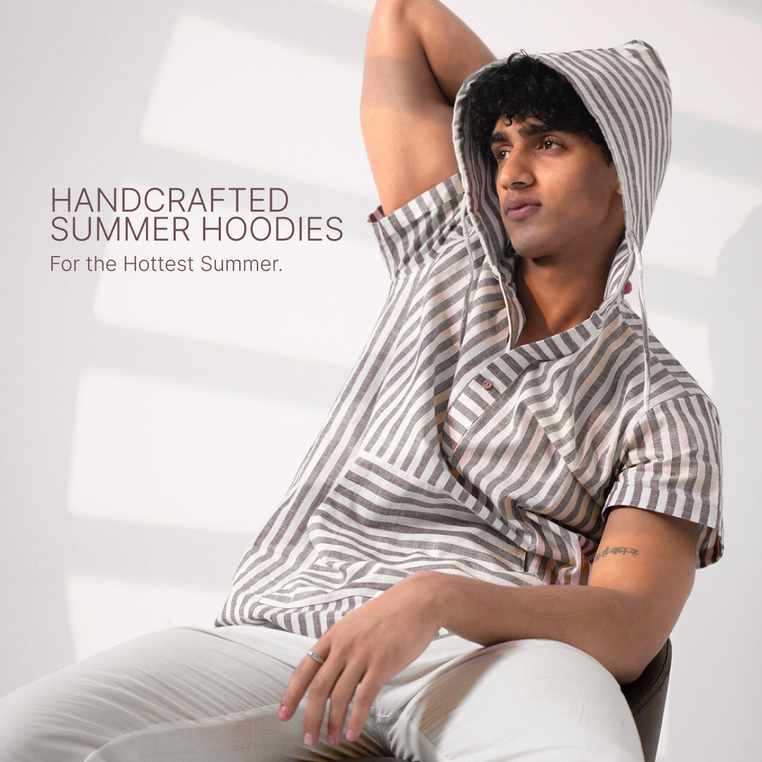 Summer Popover Hoodie - Tortilla Brown