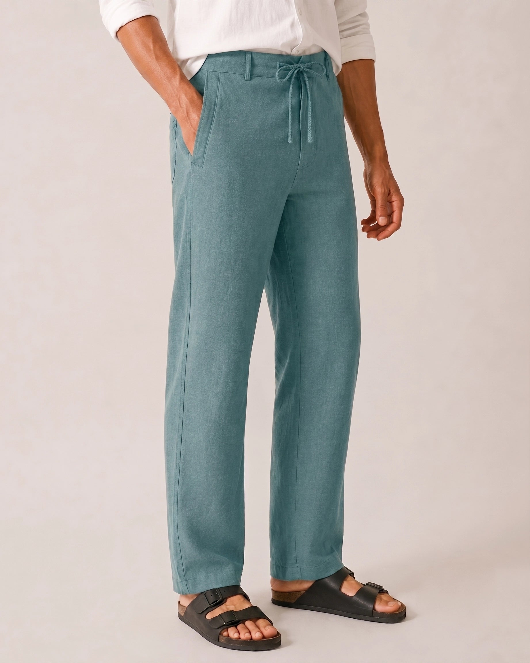 Turquoise Pants