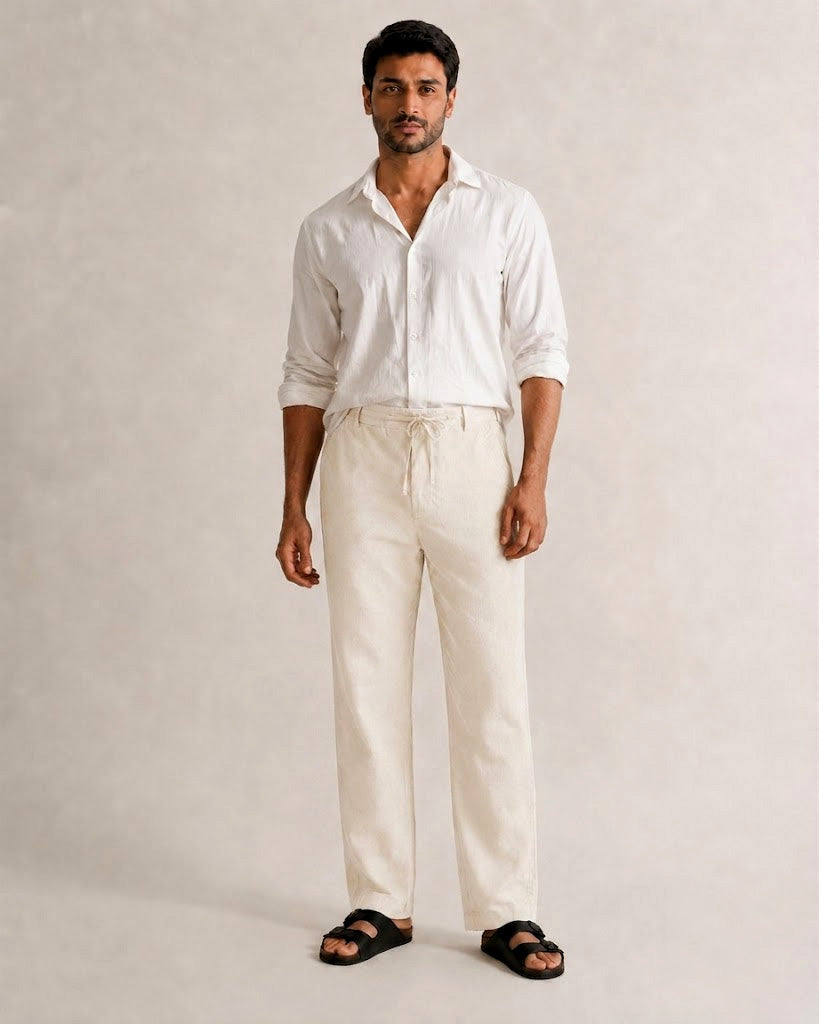 Ecru Pants