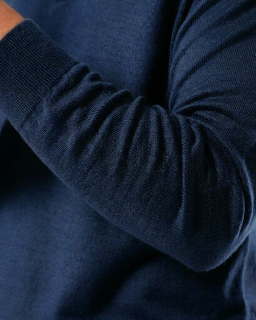 Autumn Pullover Shirt - Full Sleeves - Navy Blue