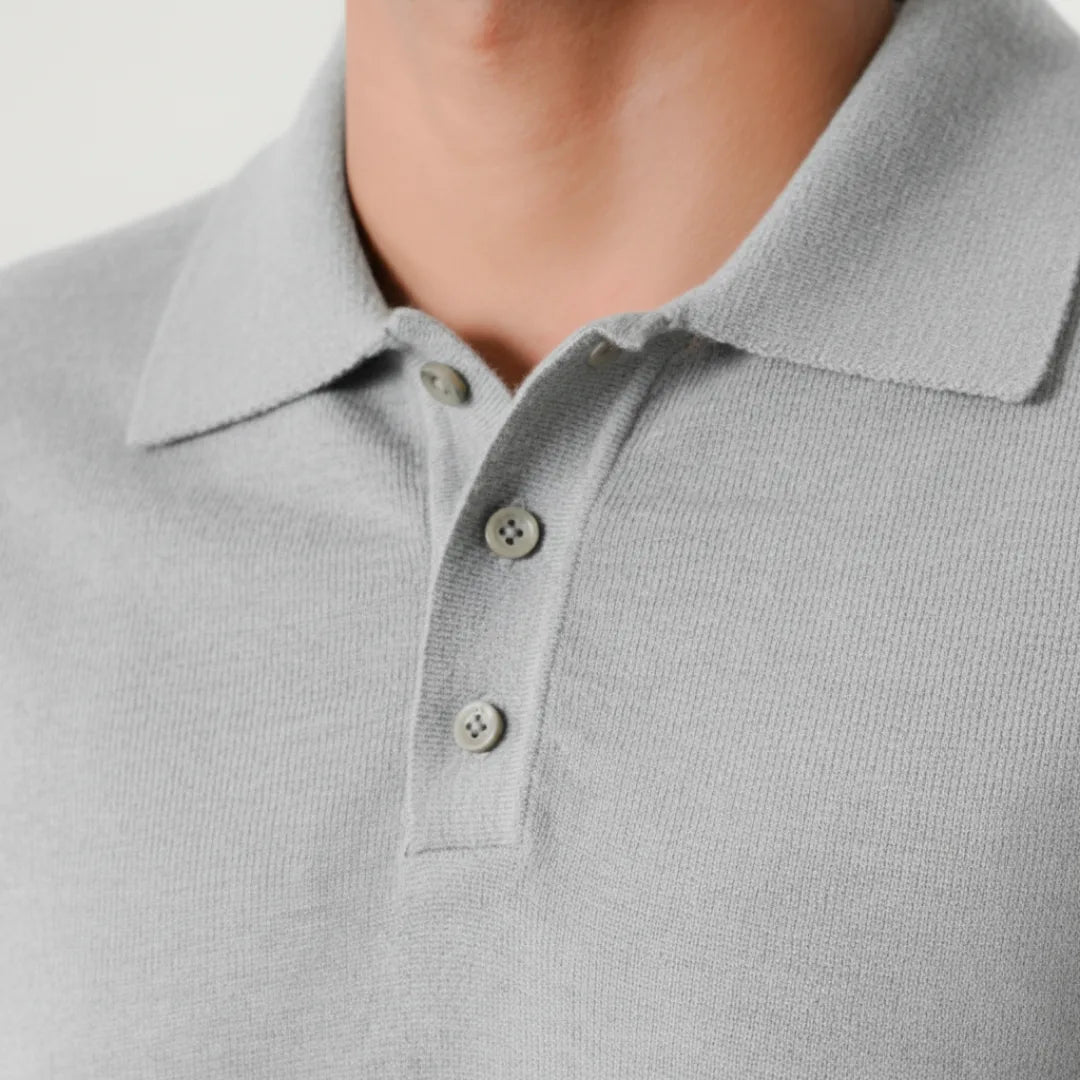 Autumn Pullover Shirt - Full Sleeves - Grey