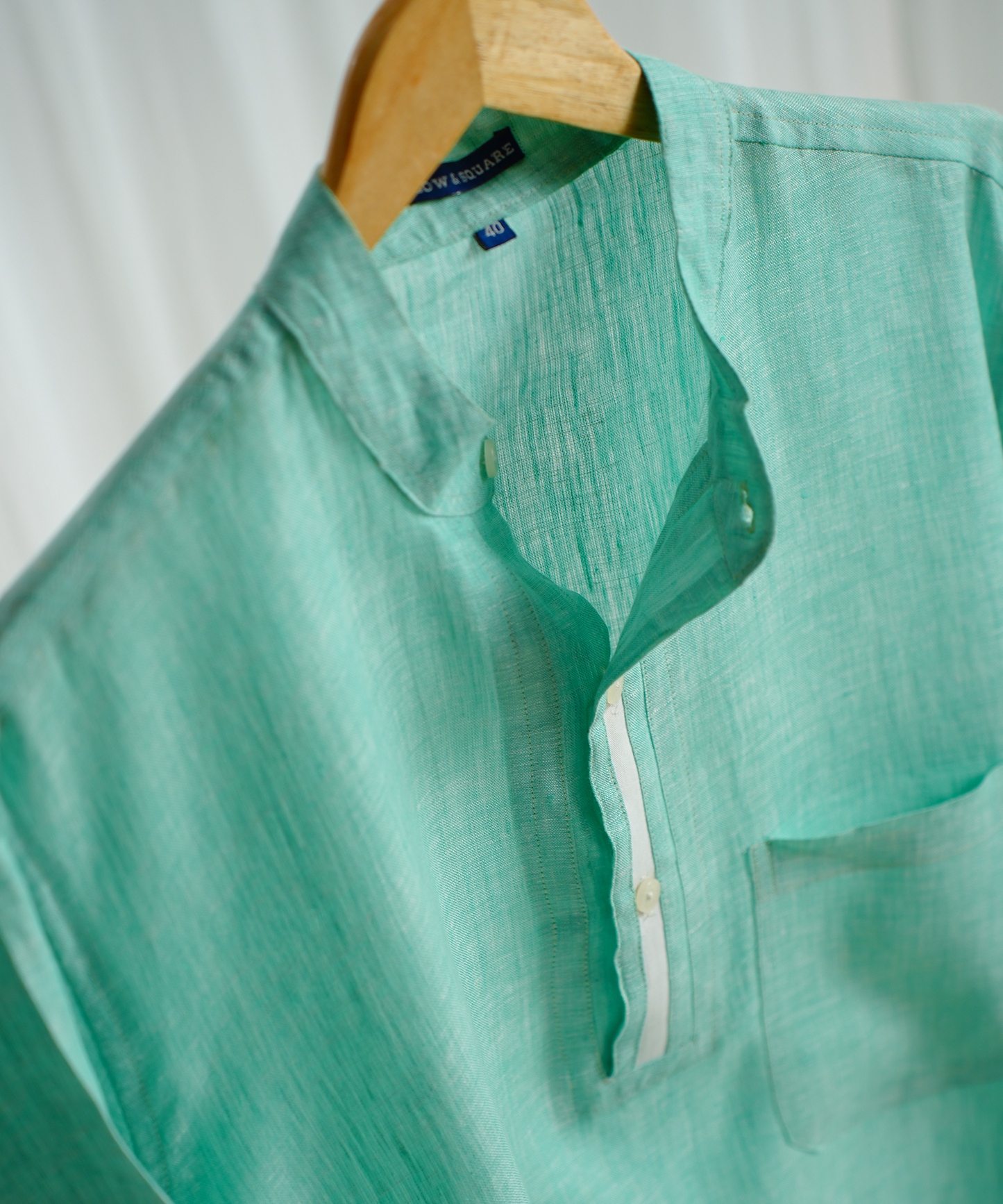 Classic Turquoise Linen