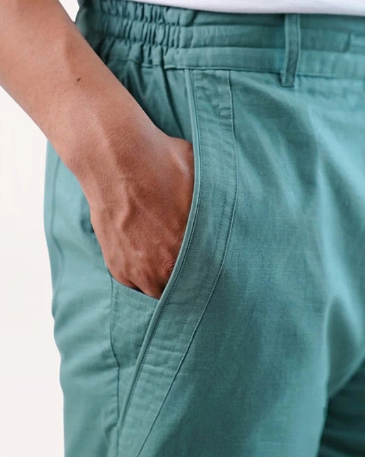 Turquoise Pants