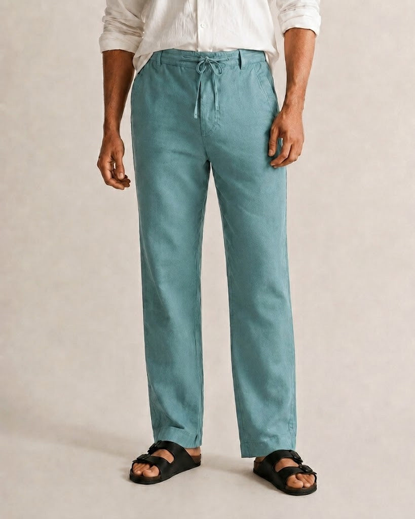 Turquoise Pants