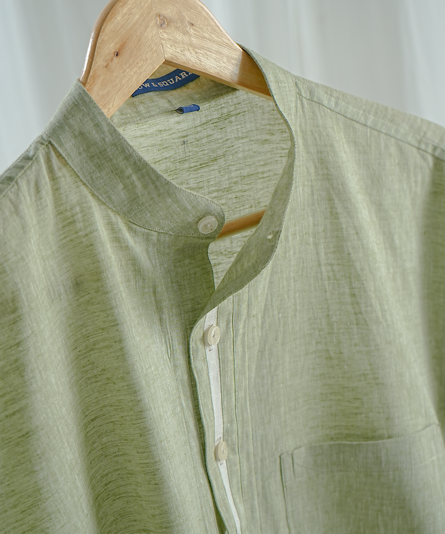 Classic Pista Green Linen