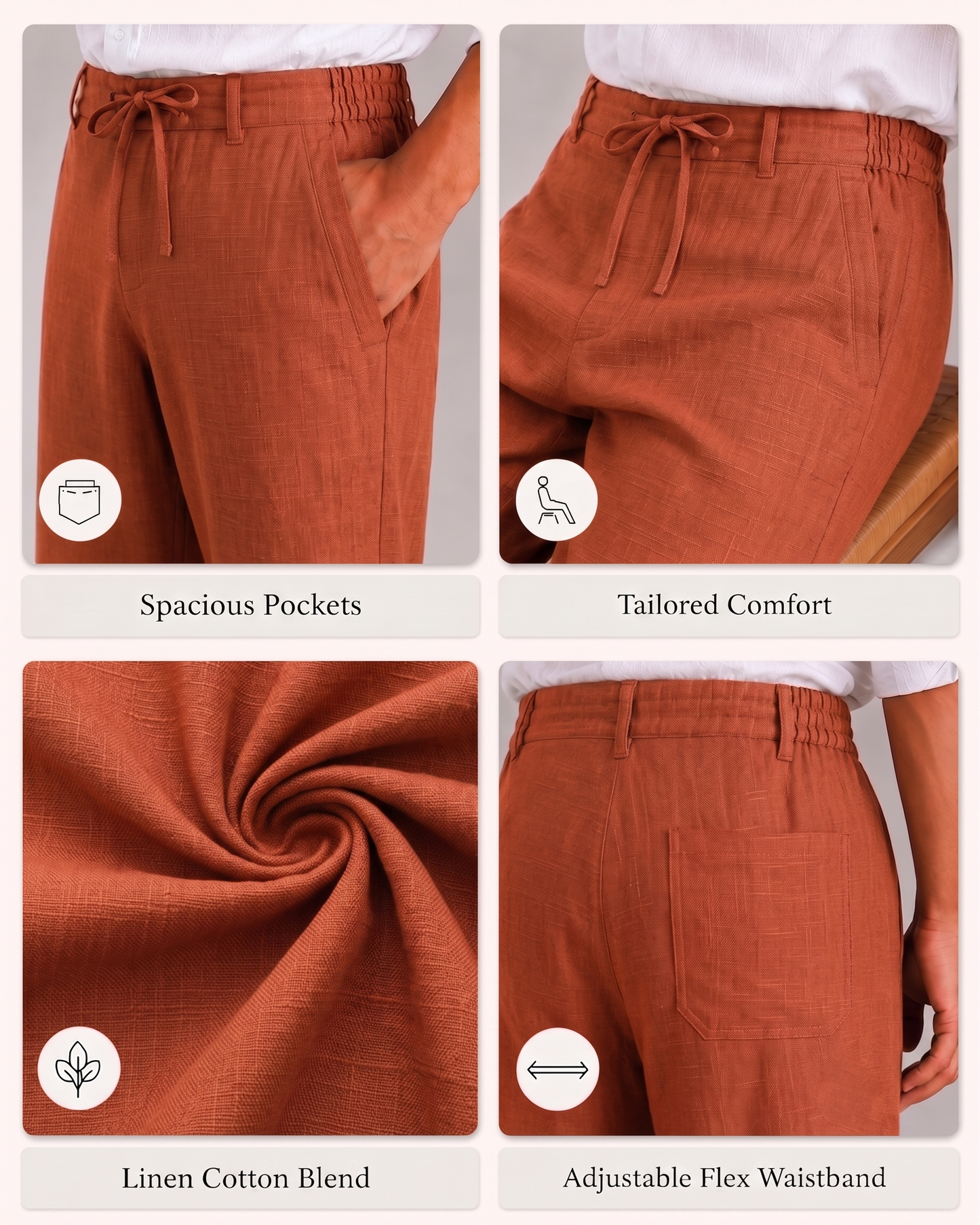 Terracotta Pants