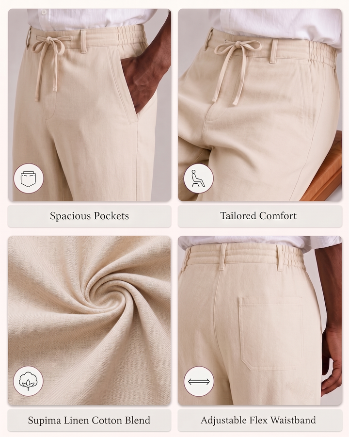 Ecru Pants