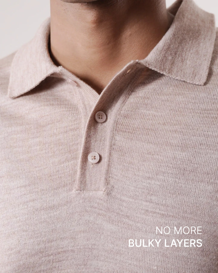Autumn Pullover Shirt - Full Sleeves - Dusty Rose