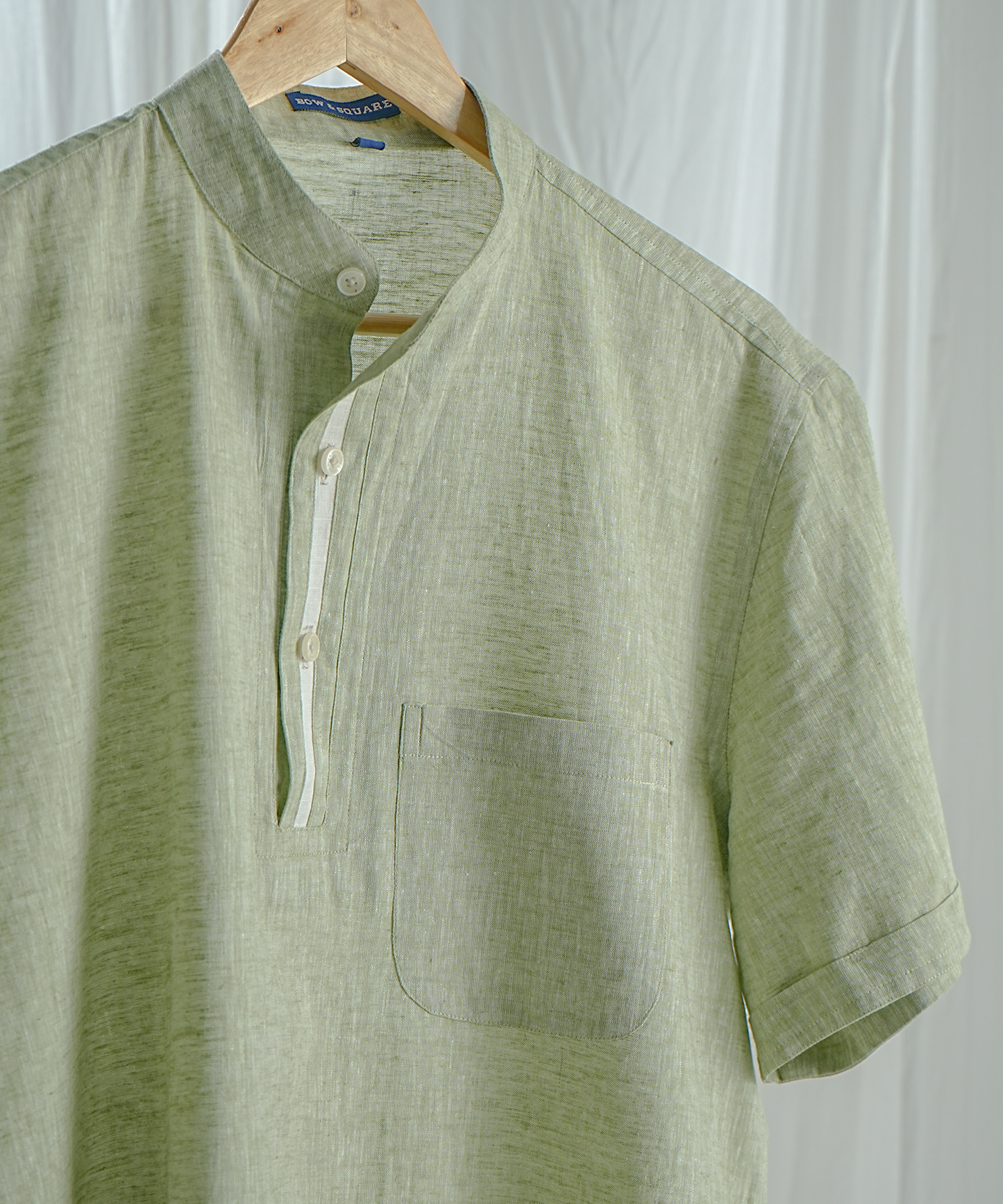 Classic Pista Green Linen