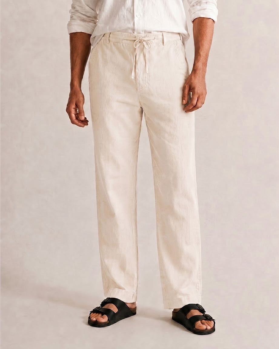 Ecru Pants