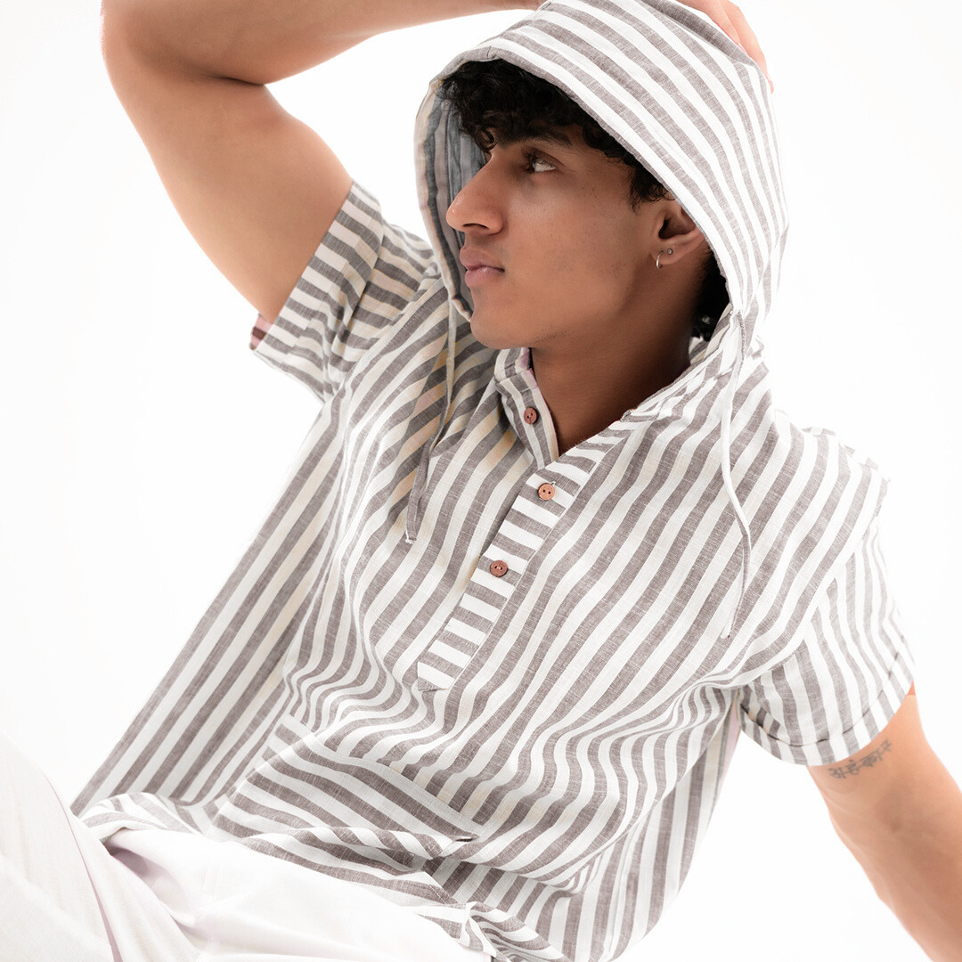 Summer Popover Hoodie - Tortilla Brown