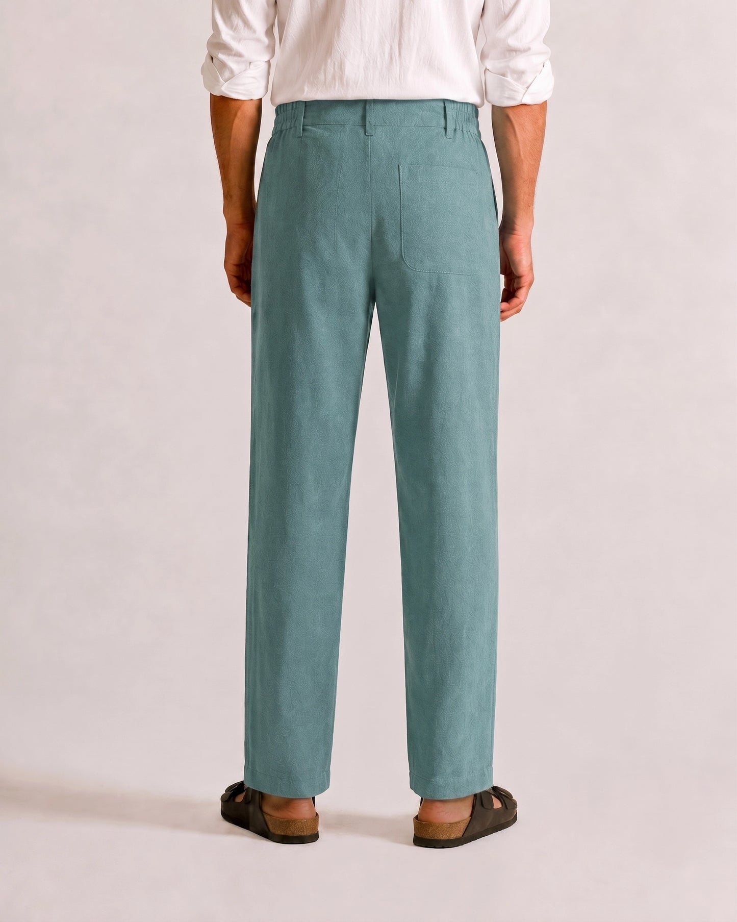 Turquoise Pants