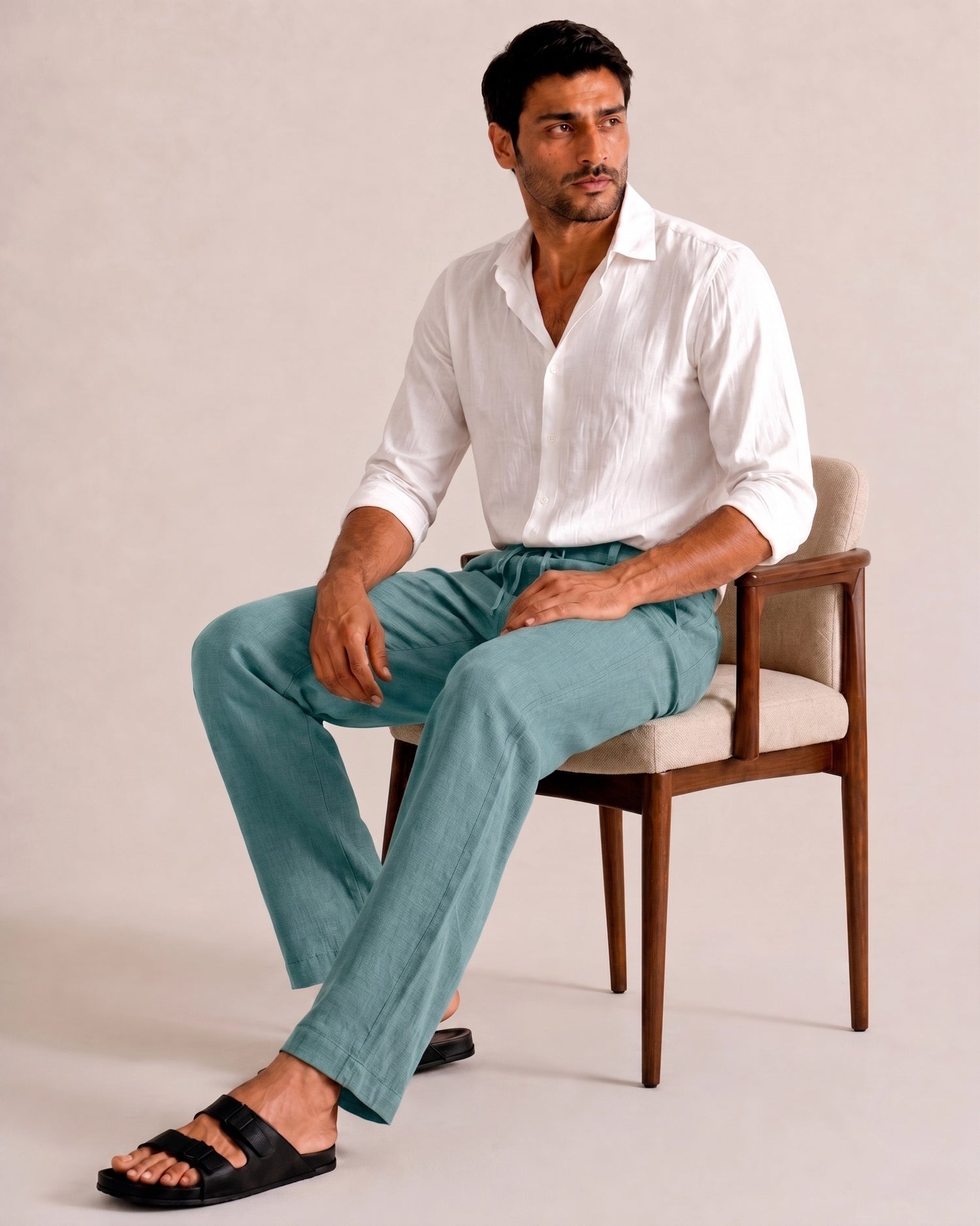 Turquoise Pants