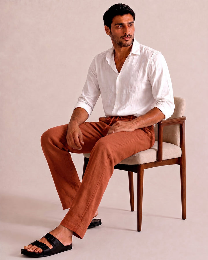 Terracotta Pants