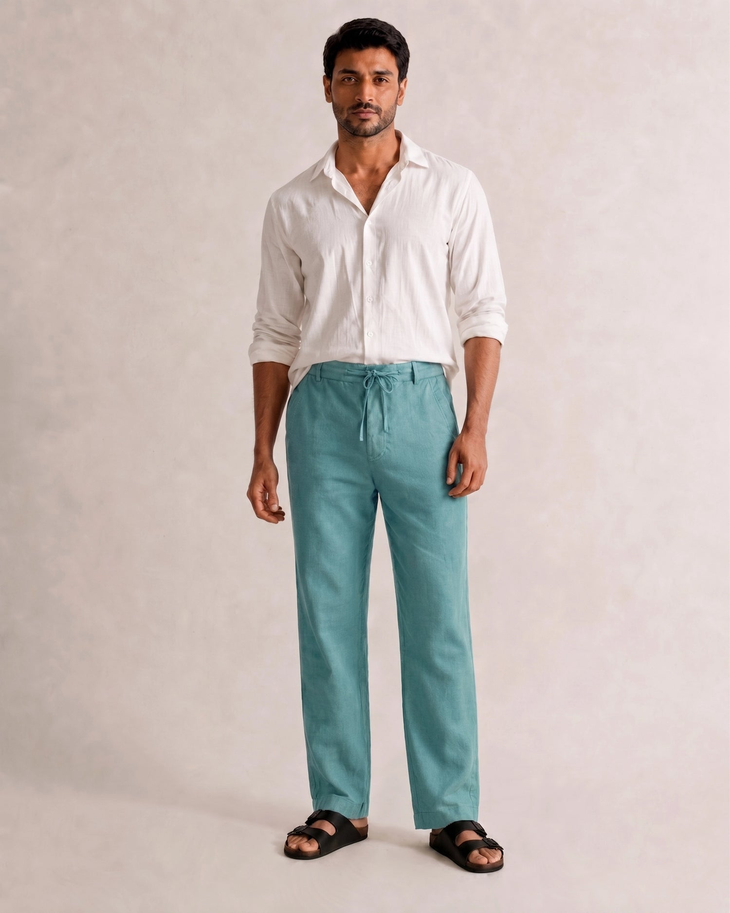 Turquoise Pants