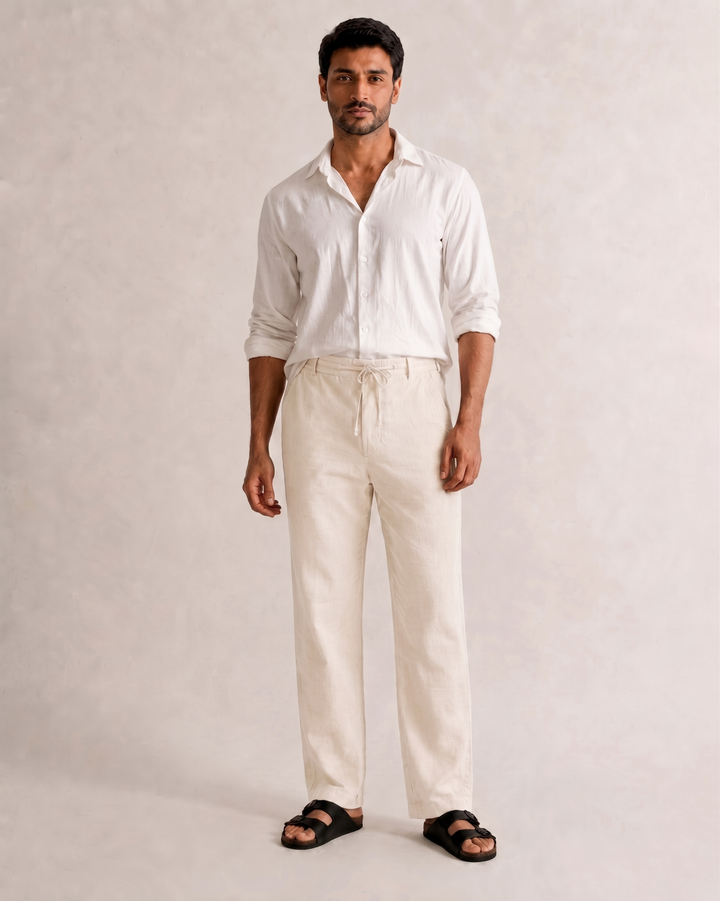 Ecru Pants