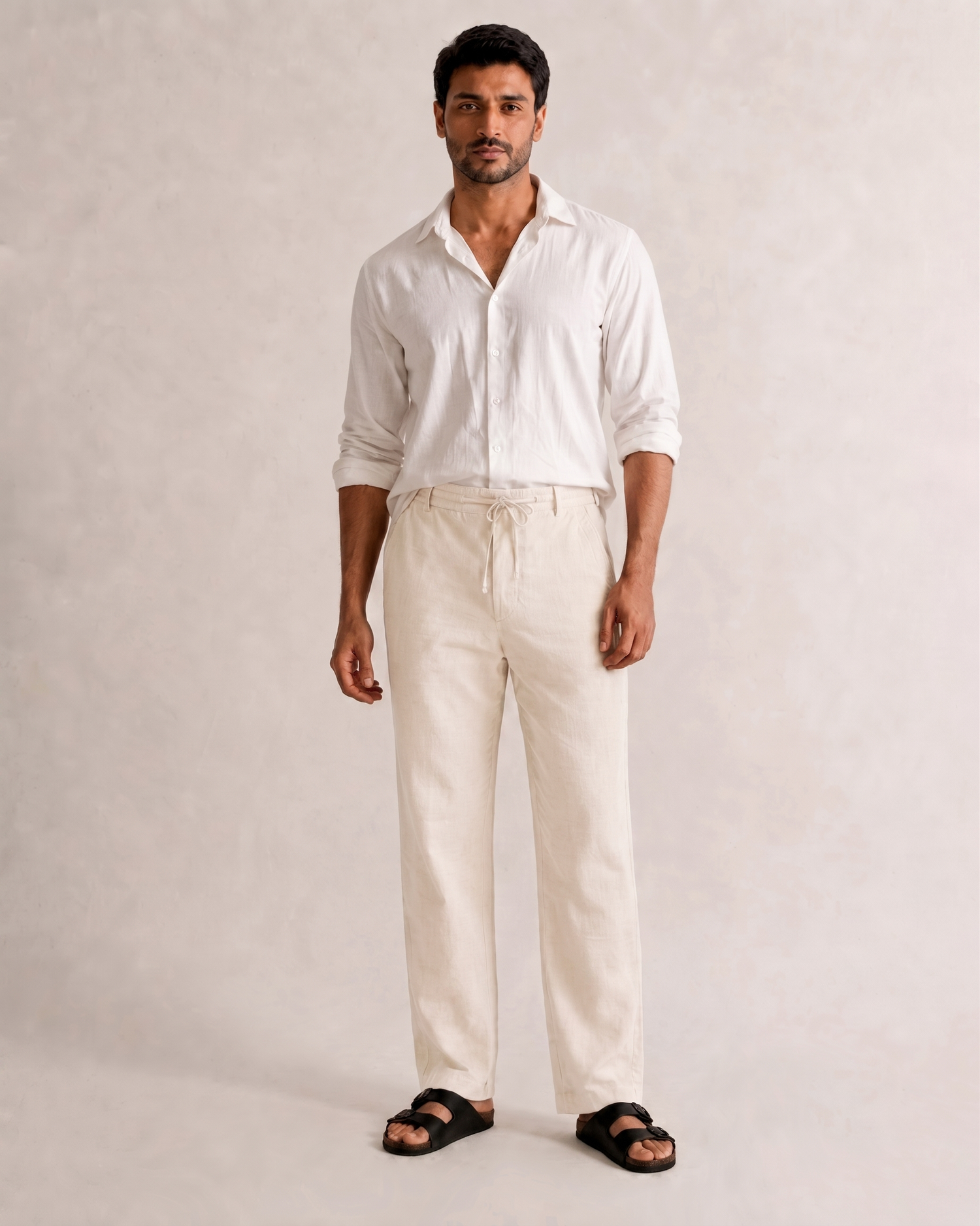 Ecru Pants