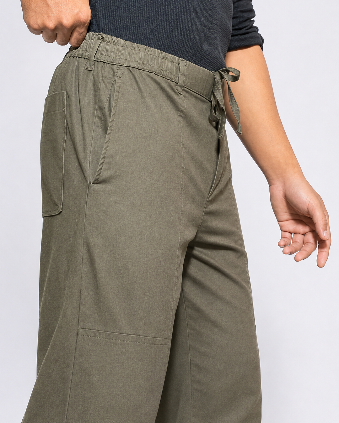CHINOS X PYJAMAS - Green 100% Cotton