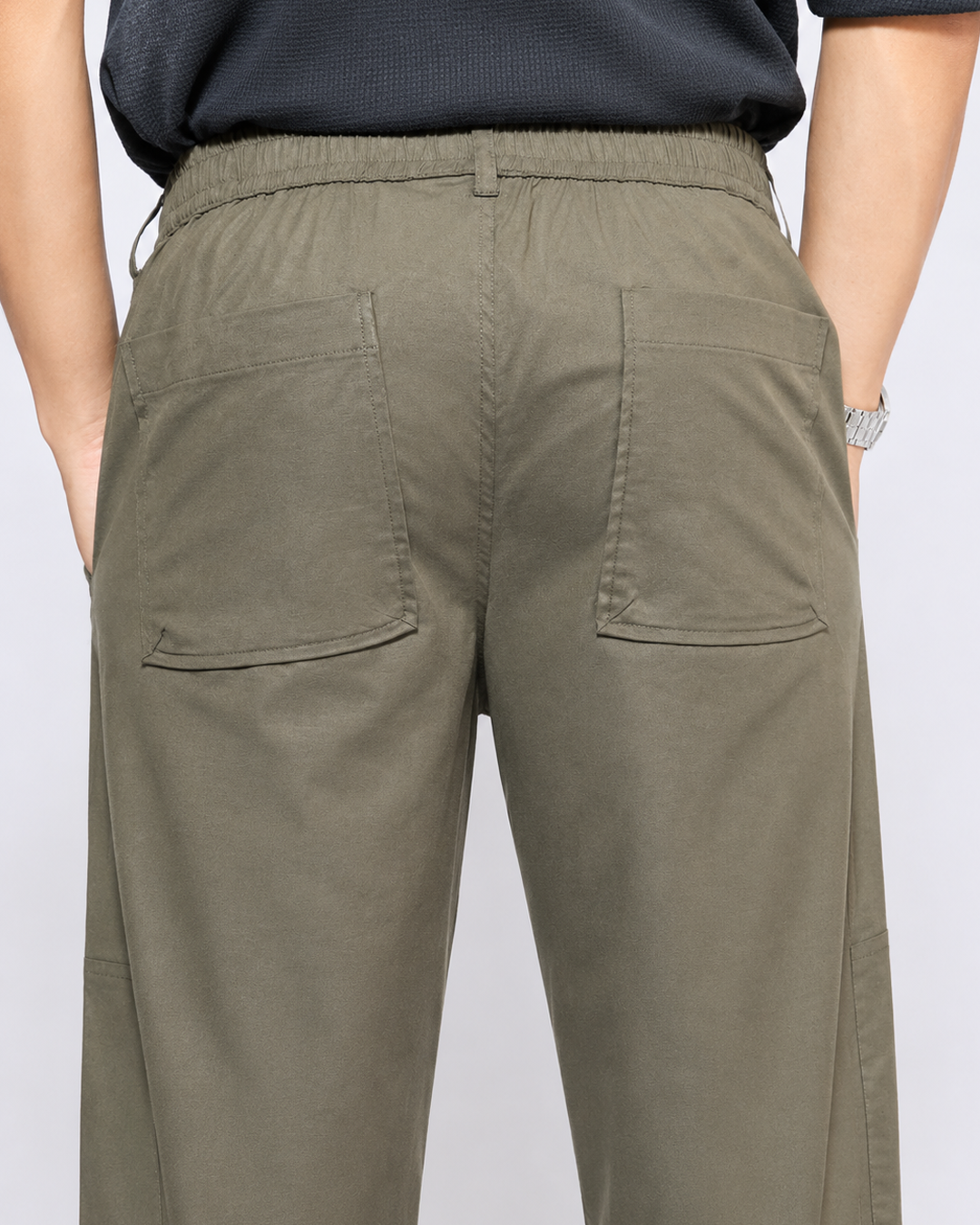 CHINOS X PYJAMAS - Green 100% Cotton