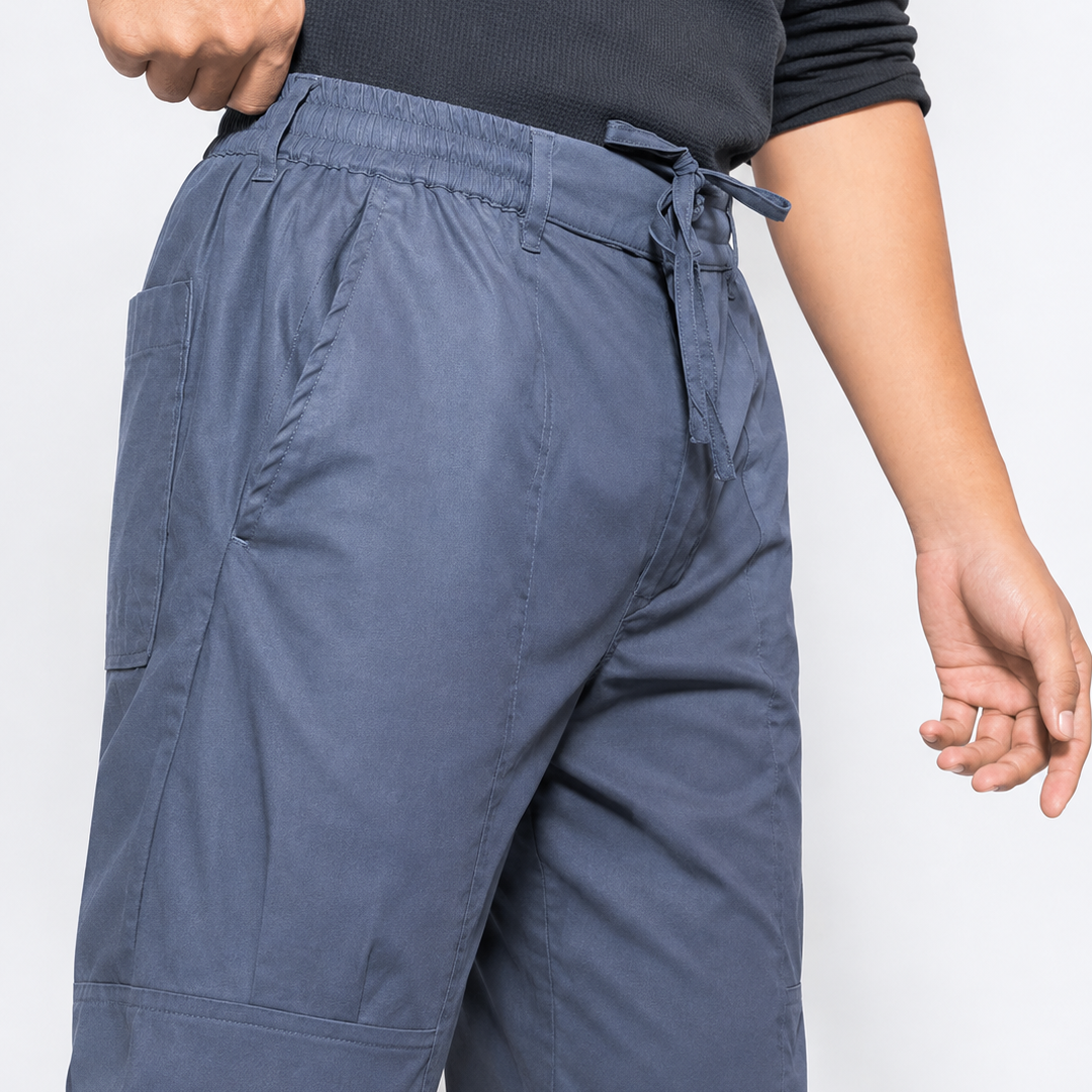 CHINOS X PYJAMAS - Slate 100% Cotton