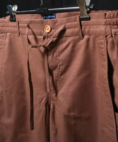 Chestnut Linen Shorts