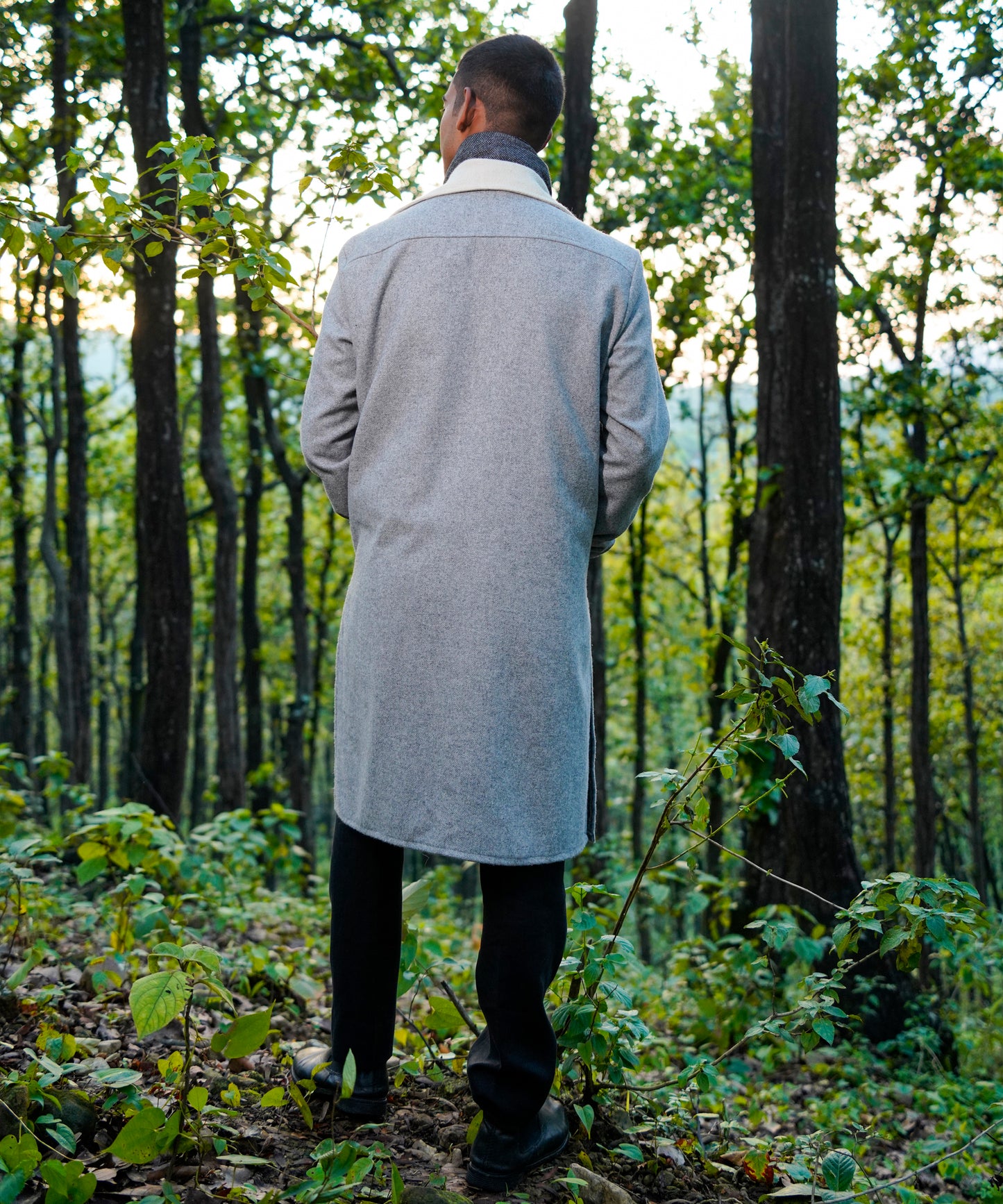 Flint Grey Woollen Phirens