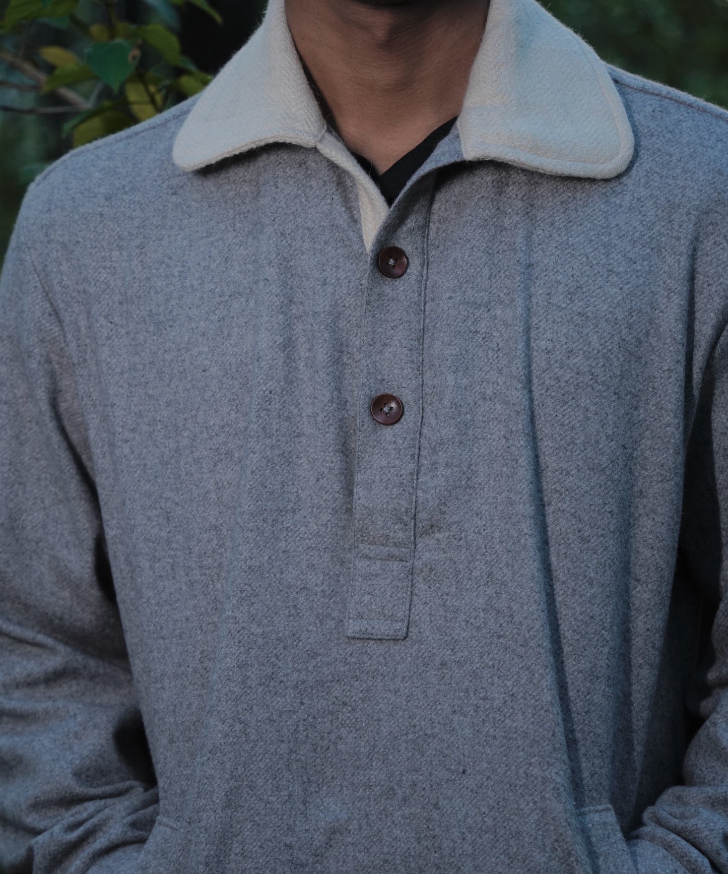 Flint Grey Woollen Phirens