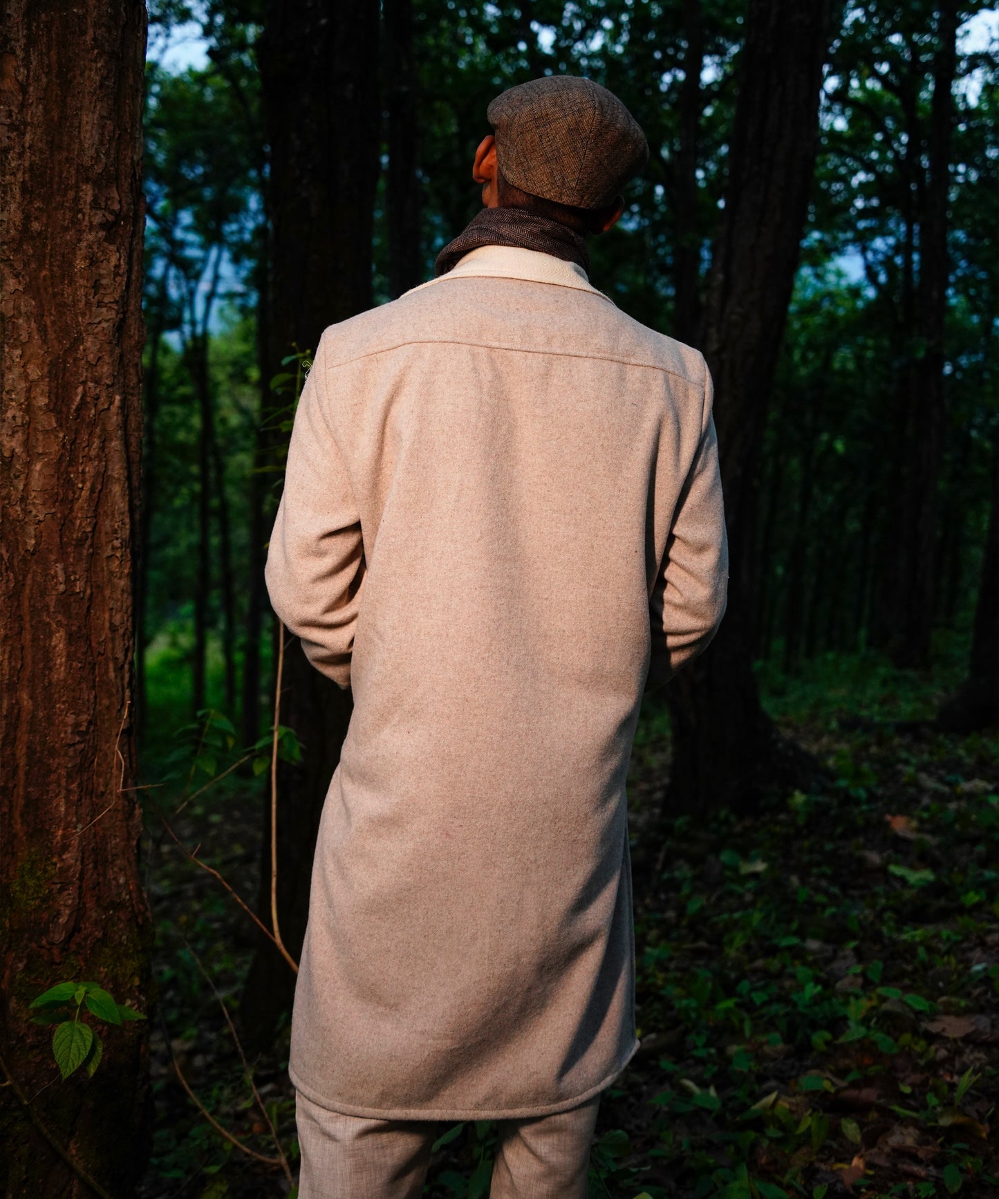 Sand Beige Woollen Phirens