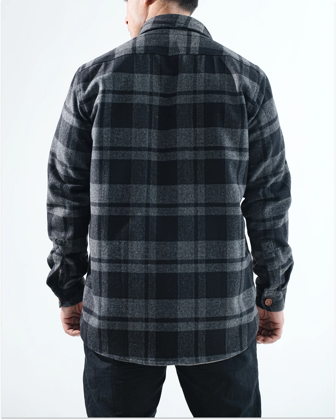 Shirt X Jacket-  Black