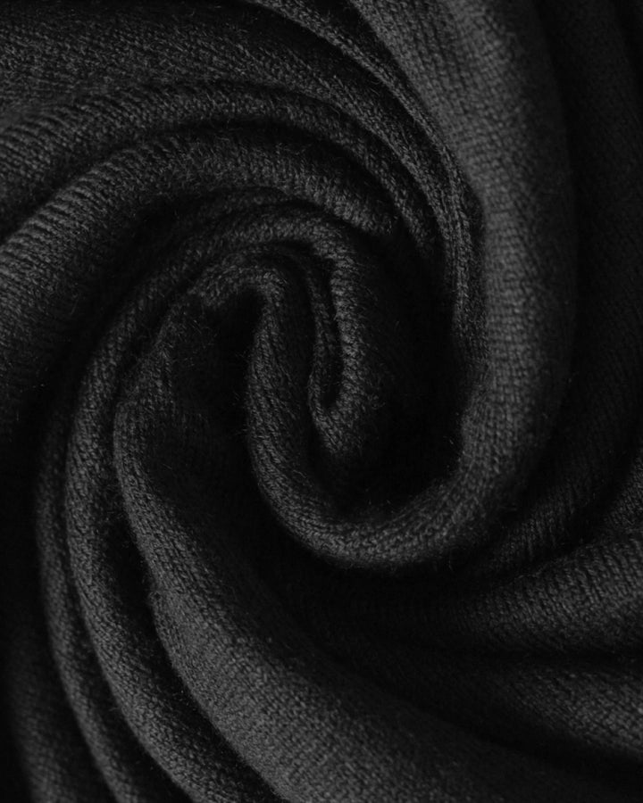 Autumn Pullover Shirt - Full Sleeves - Black