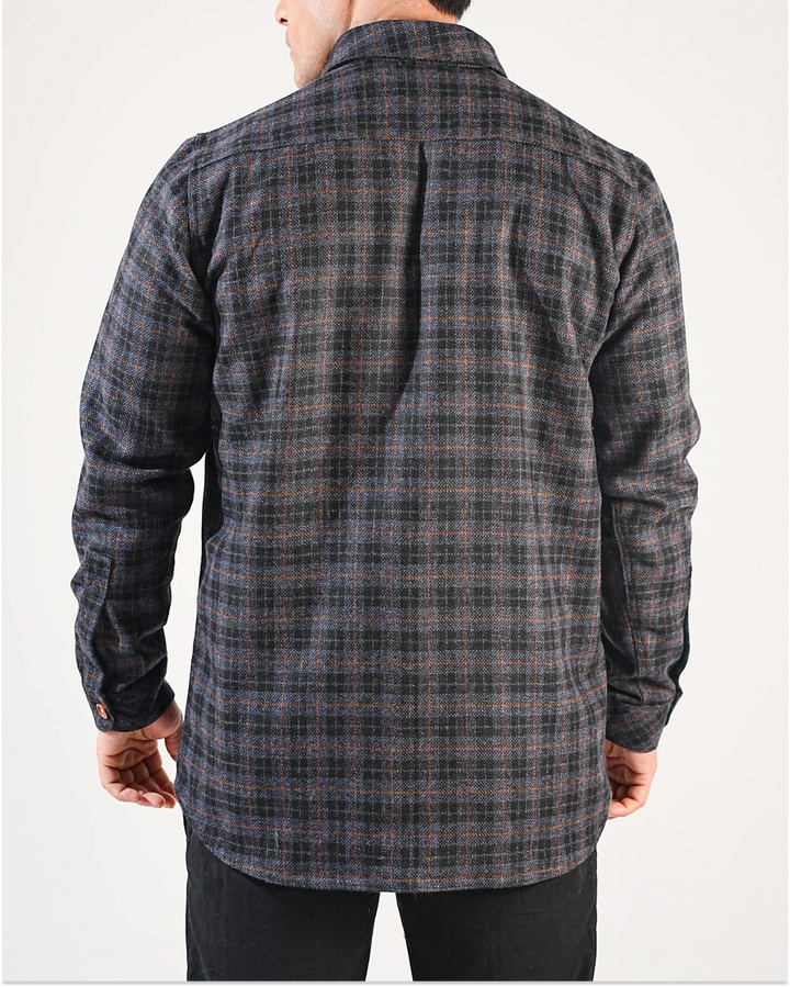 Shirt X Jacket-  Blue Check