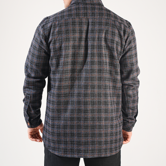 Shirt X Jacket-  Blue Check