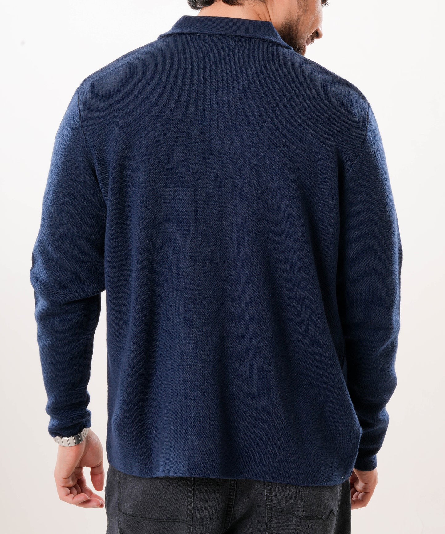 Knitted Jacket - Blue